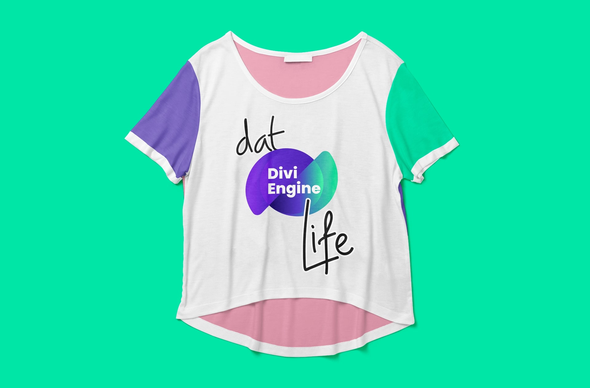 3-Tone Crop-top from Dat Divi Engine Life