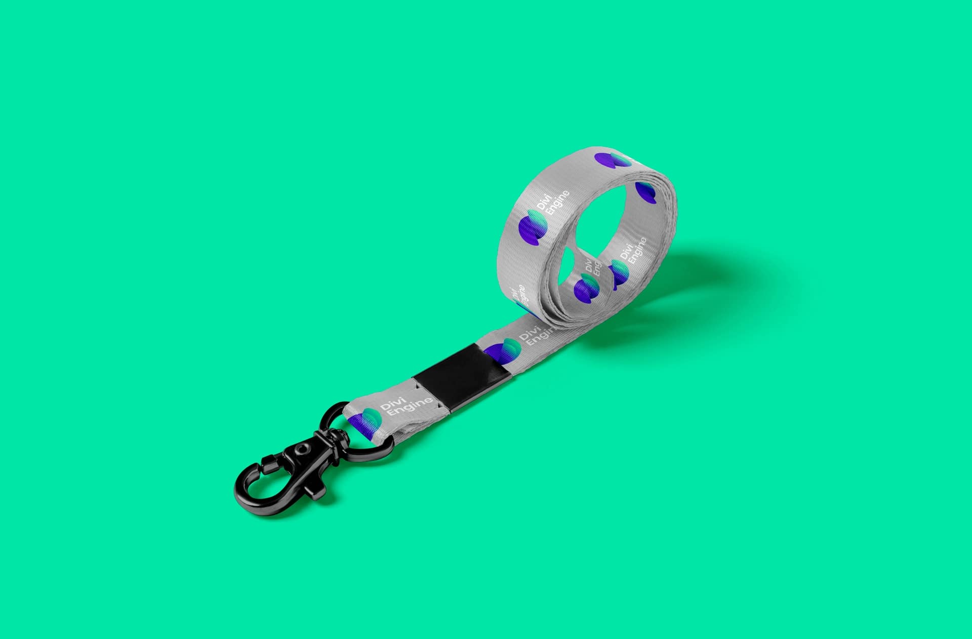 A durable and stylish lanyard with a secure clip