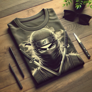 Divi Ninja Tee with bold ninja graphic