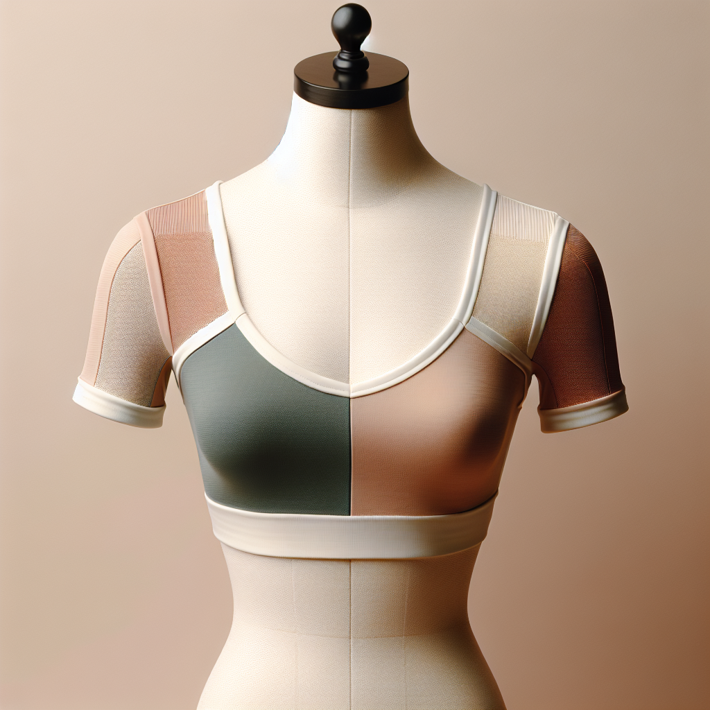 Chic 3-Tone Crop Top by Dat Divi Engine Life