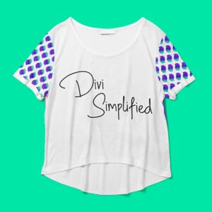 Divi Simplified Crop-top in casual setting