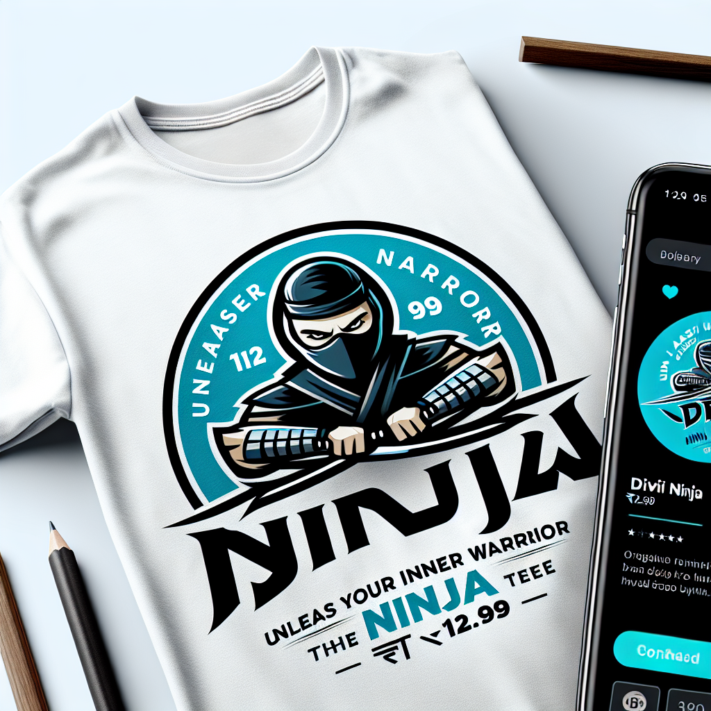 Unleash Your Inner Warrior with the Divi Ninja Tee (₹12.99) - Image 5