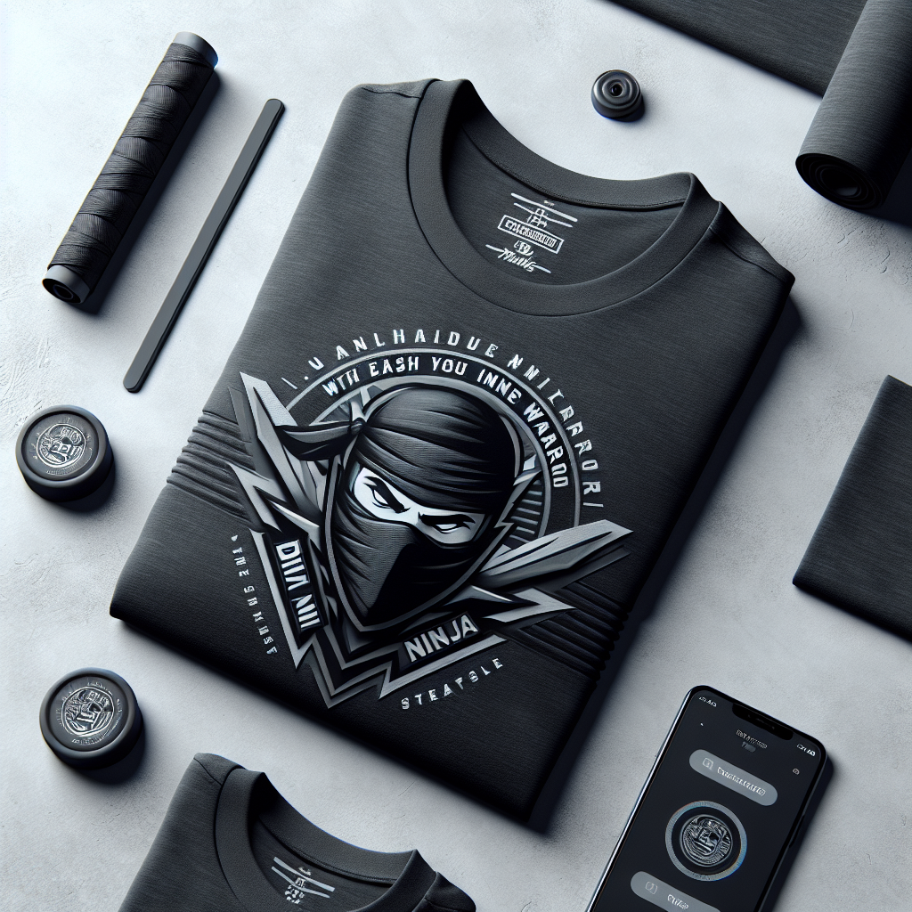 Divi Ninja Tee featuring a ninja graphic
