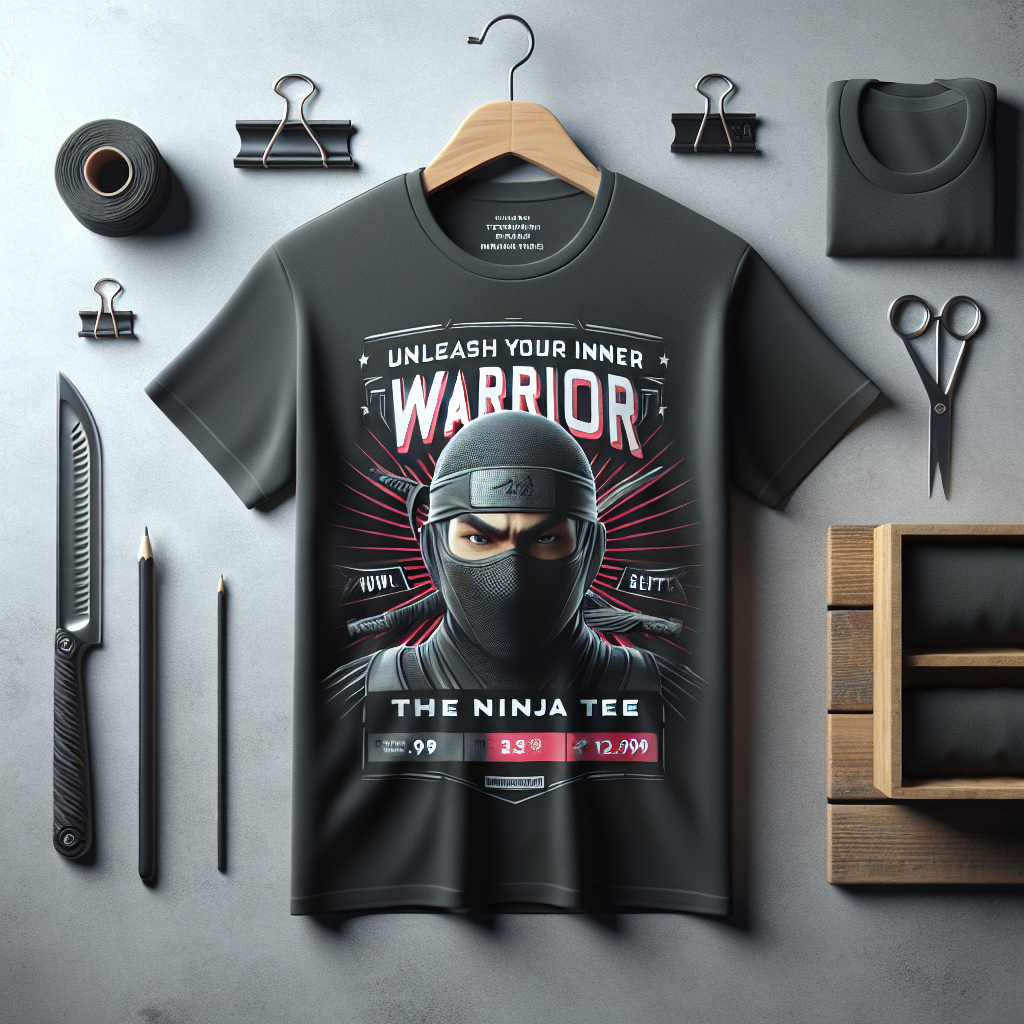 Divi Ninja Tee featuring a ninja graphic