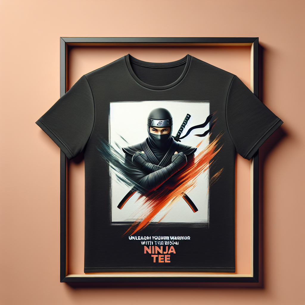 Divi Ninja Tee featuring a ninja graphic