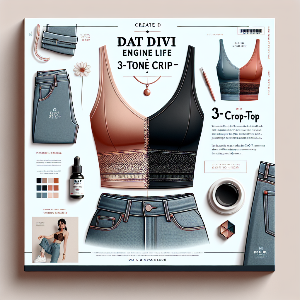 3-Tone Crop-top from Dat Divi Engine Life