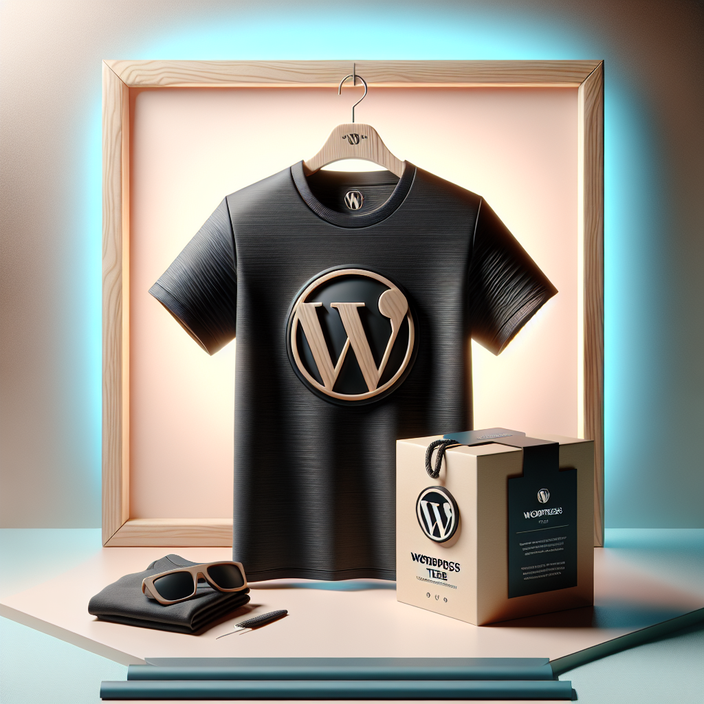 WordPress Tee with logo
