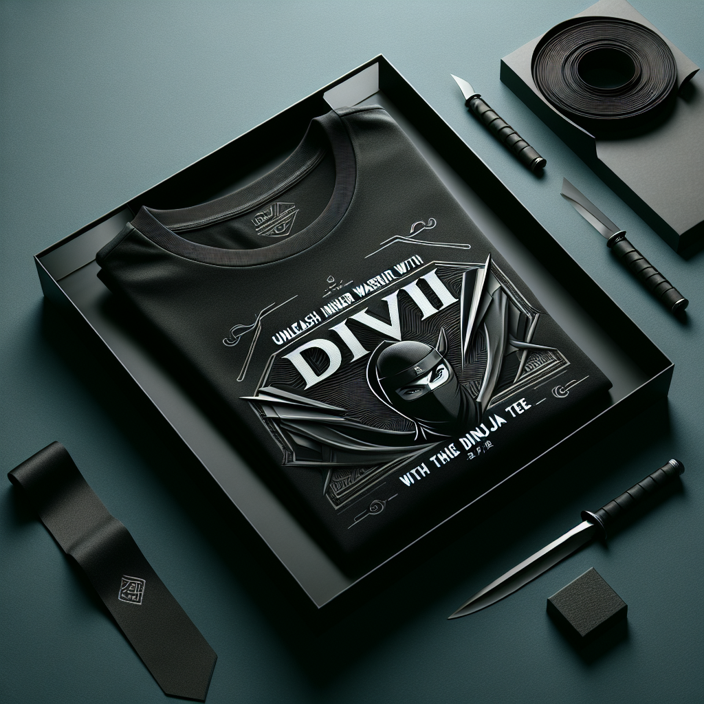 Divi Ninja Tee featuring a ninja graphic