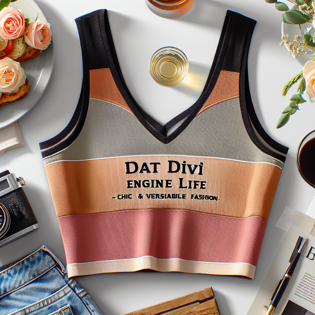3-Tone Crop-top from Dat Divi Engine Life